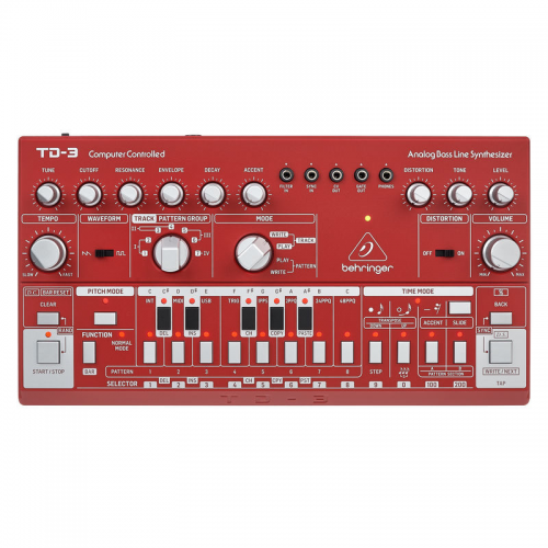 Behringer TD-3 RD Red